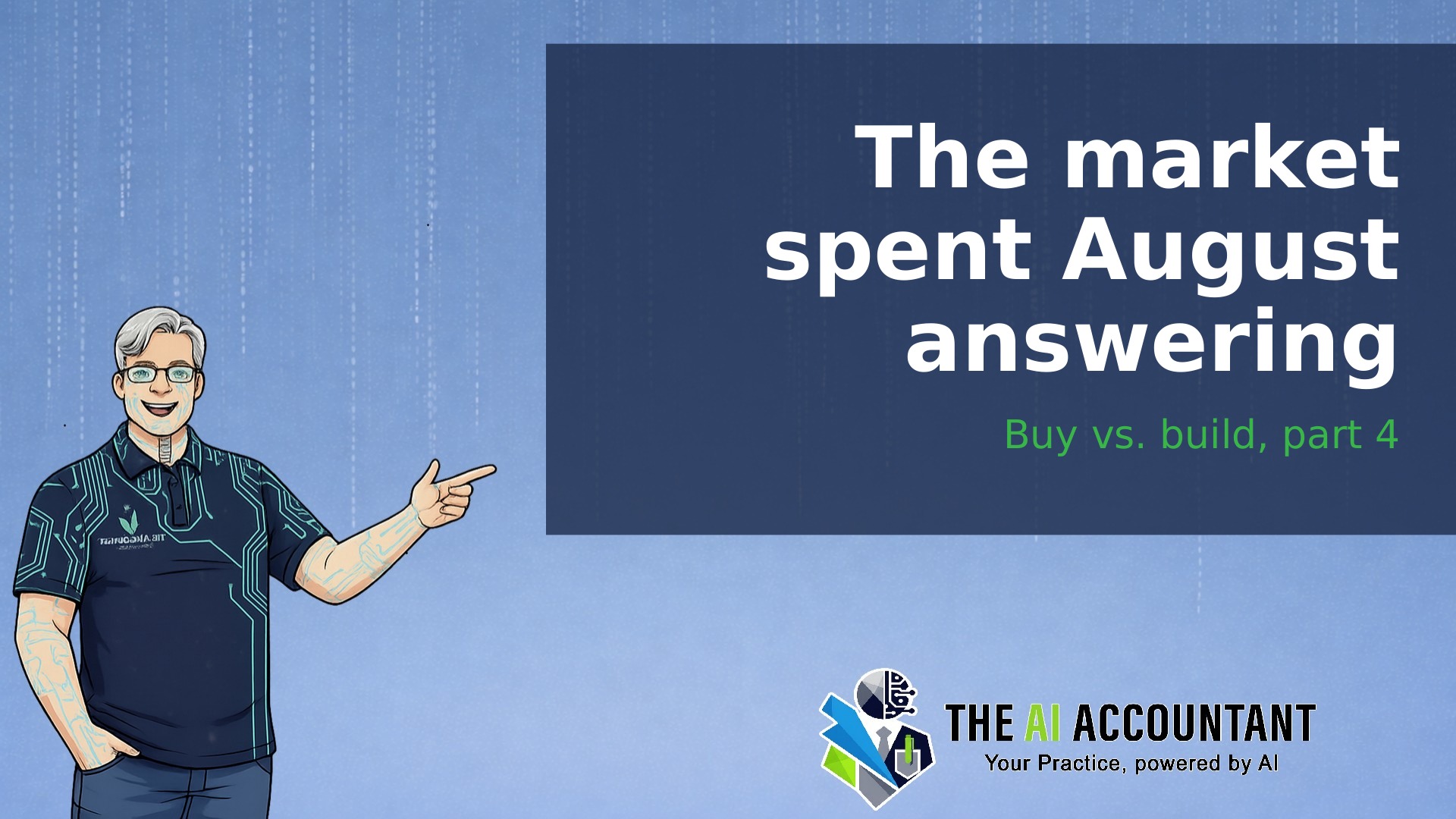 Build vs buy your accounting AI stack: part 4, the market answered
