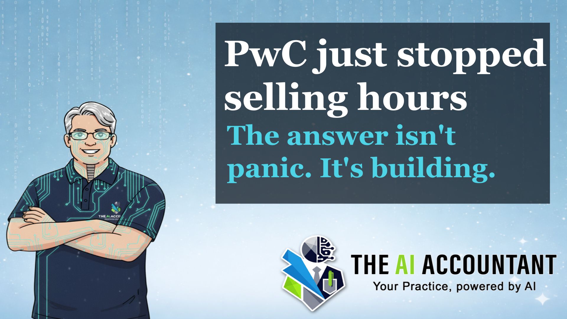 PwC just stopped selling hours