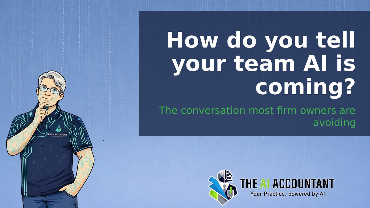 Your team already knows AI is coming. The only question is whether you'll say it out loud.