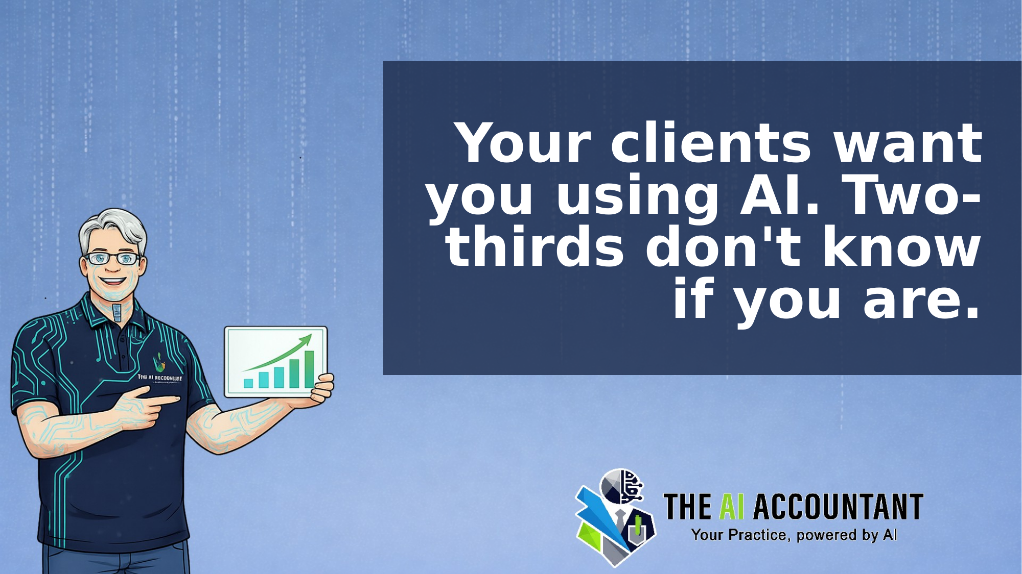 Thomson Reuters' 2026 report says your clients want you using AI. Two-thirds don't know if you are.